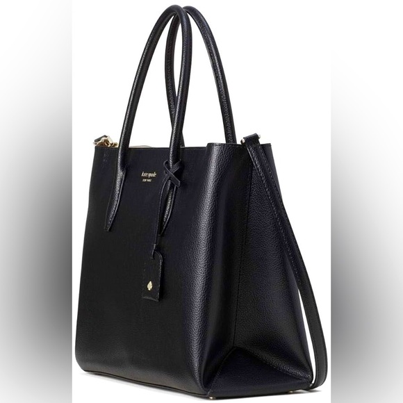 Kate Spade Eva Black Medium Satchel - Picture 3 of 6